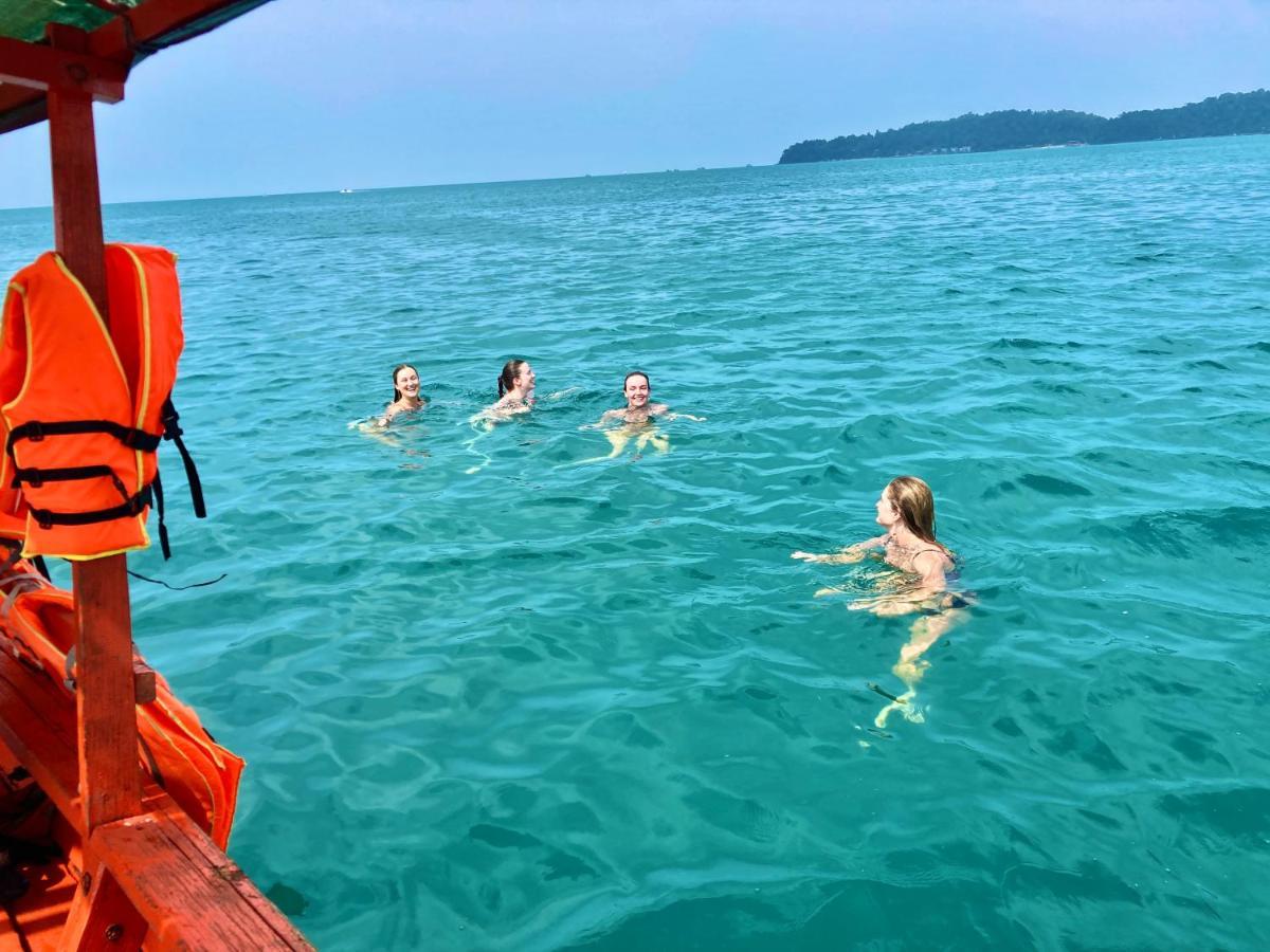 Lucky Sun Saracen Bay Pansiyon Koh Rong Sanloem Dış mekan fotoğraf