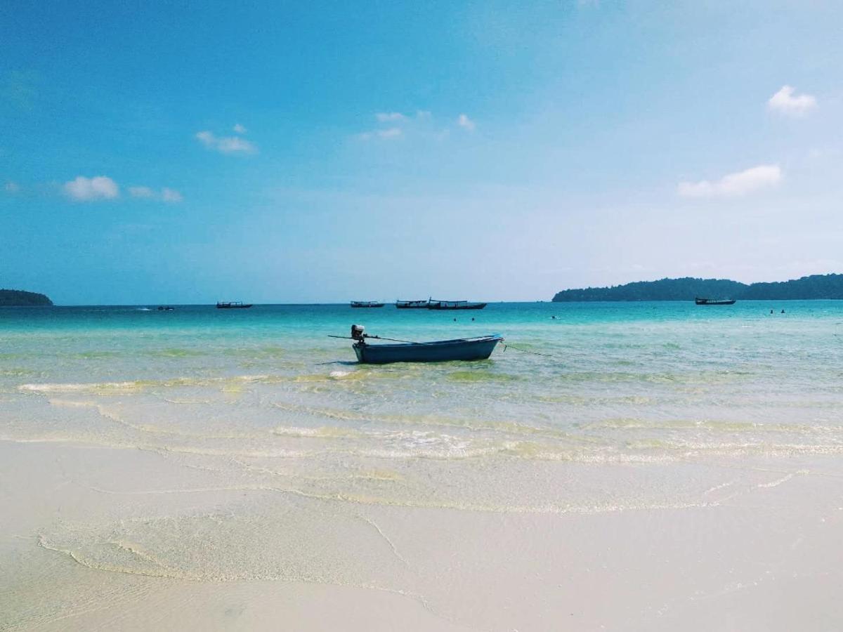 Lucky Sun Saracen Bay Pansiyon Koh Rong Sanloem Dış mekan fotoğraf